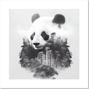 Panda Nature Outdoor Imagine Wild Free Posters and Art